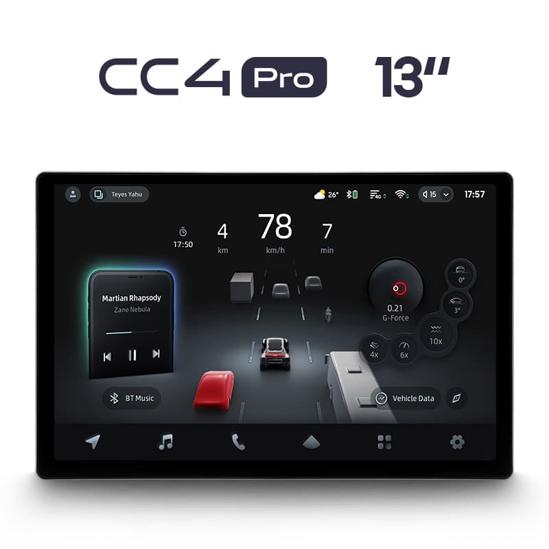 Головное устройство TEYES CC4 Pro | 13" | 8/128 Gb