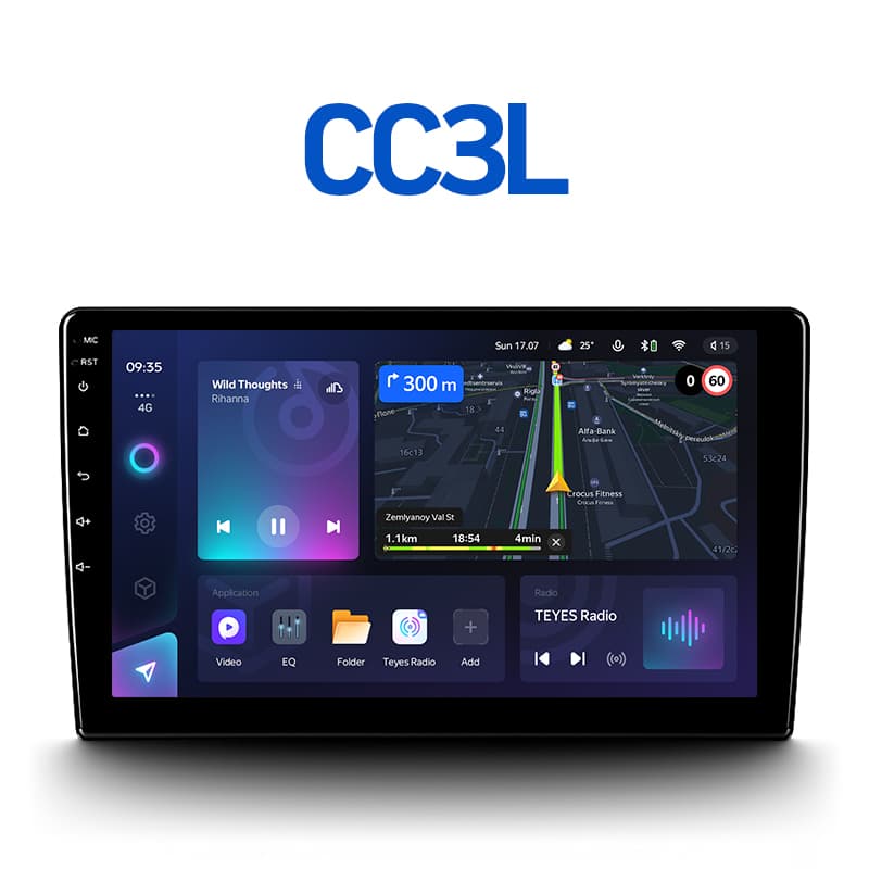 Головное устройство TEYES CC3L 4G | 9" | 4/64 Gb