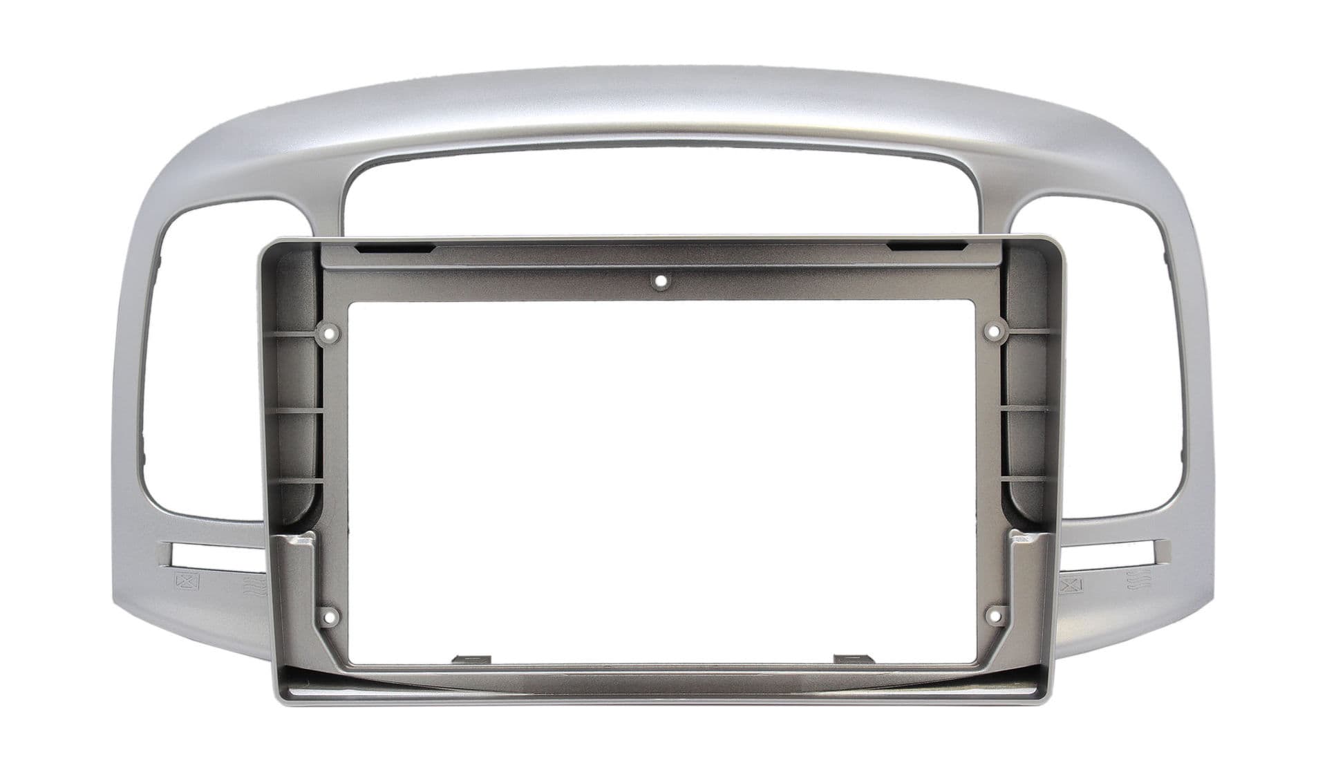 Рамка магнитолы 9" на HYUNDAI Accent (MC) 2006-2012; Verna 2006-2009