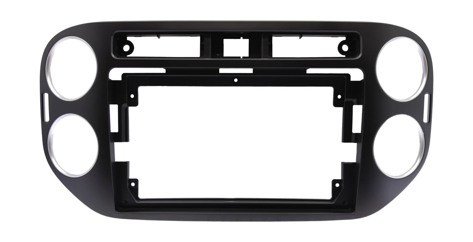 Рамка переходная для магнитолы 9.0" (цв.Черный) на VOLKSWAGEN Tiguan 2011-2015