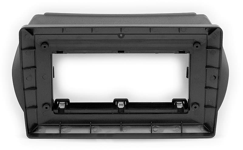 Рамка переходная для магнитолы 10.2" (цв.Черный) на PEUGEOT Bipper 2008-2017 / FIAT Fiorino, Qubo 2008-2019 / CITROEN Nemo 2008+