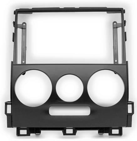 Рамка магнитолы 9" на TOYOTA Land Cruiser Prado (120) 2002-2009 / LEXUS GX 470 2002-2009 Без навигациии / Без климат
контроля