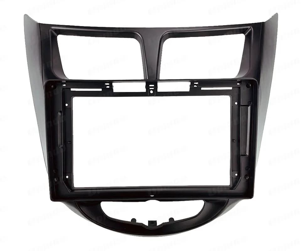 Рамка магнитолы 9" на HYUNDAI Solaris, Verna, i-25, Accent 2010-2017 / DODGE Attitude 2011-2014