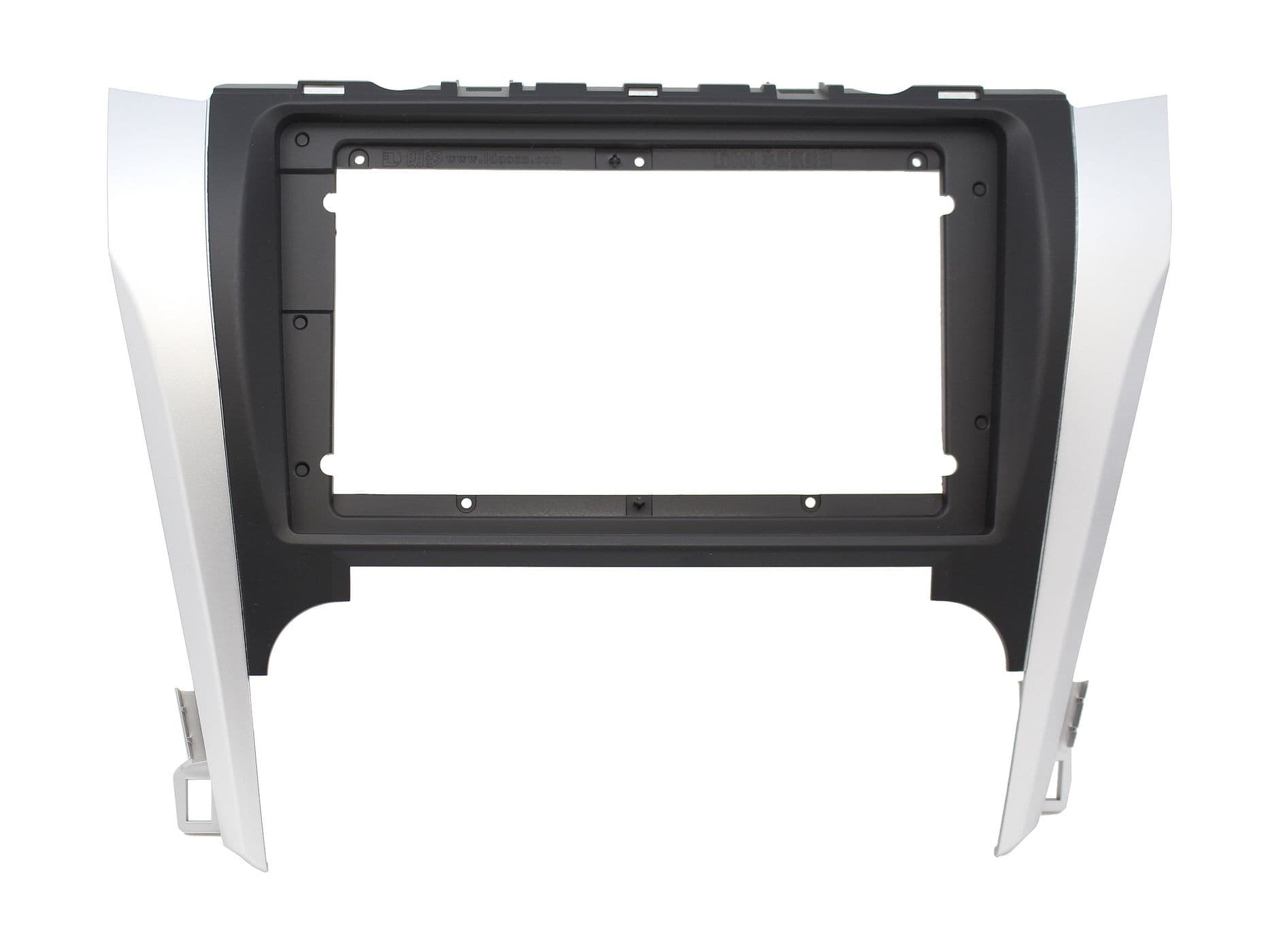 Рамка переходная для магнитолы 10.2" (цв.Серебристо-черный) на TOYOTA Camry, Aurion 2011-2014 / DAIHATSU Altis 2012-2017