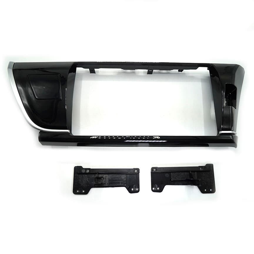 Рамка магнитолы 10" на TOYOTA Corolla 2013-2016 Руль справа / Ver.3