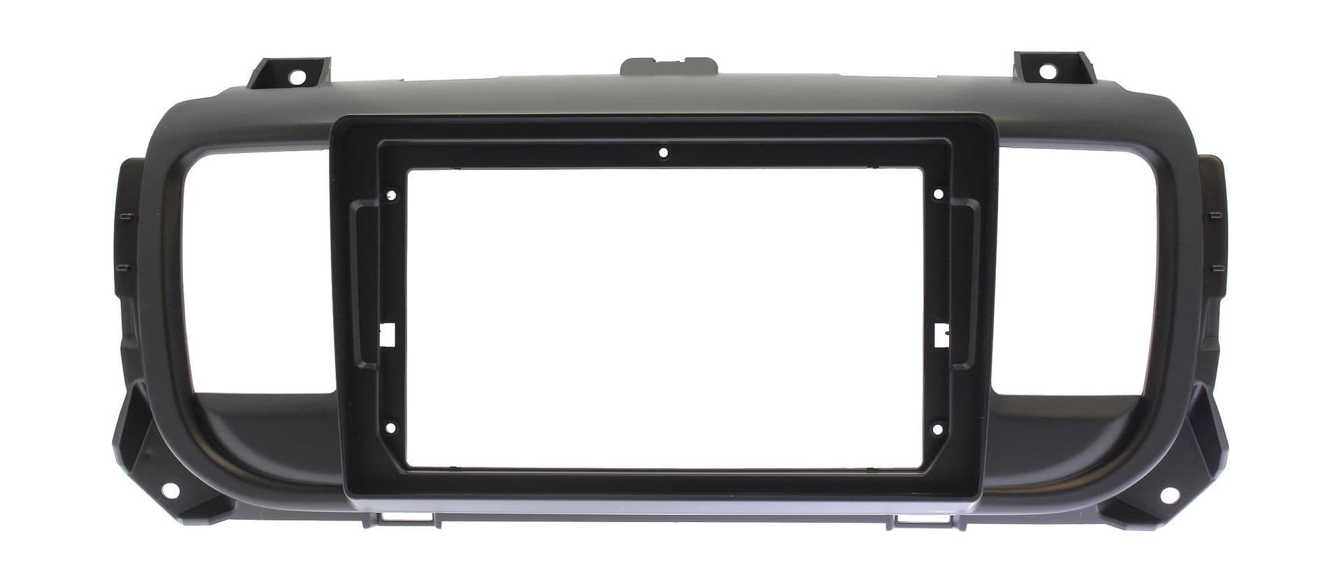 Рамка магнитолы 9" на CITROEN Jumpy, Spacetourer, Dispatch 2016+ / OPEL Vivaro, Zafira Life 2019+ / PEUGEOT Expert, Traveller 2016+ / TOYOTA ProAce 2016+