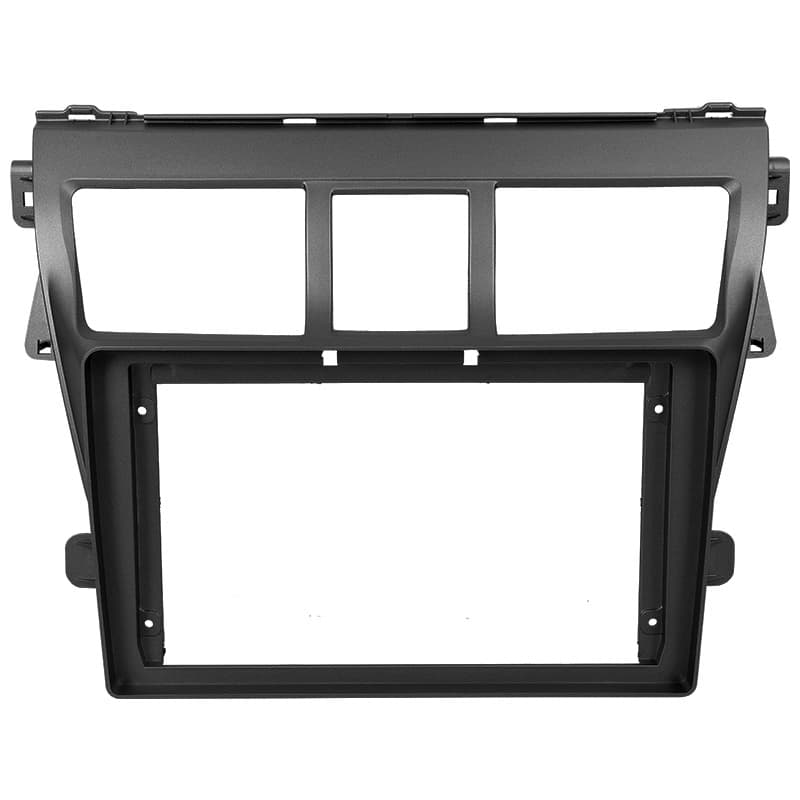 Рамка переходная для магнитолы 9.0" (цв.Черный) на TOYOTA Vios 2007-2012, Belta 2005-2008, Yaris Sedan 2006-2012