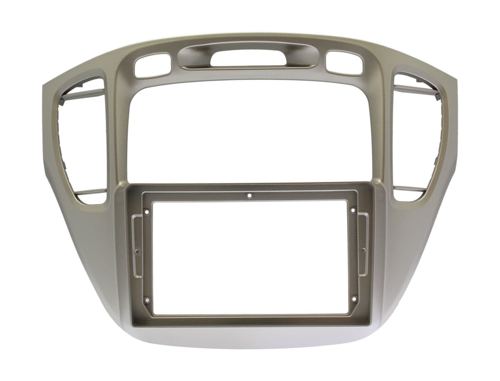 Рамка магнитолы 9" на TOYOTA Highlander 2001-2007 Ver.1