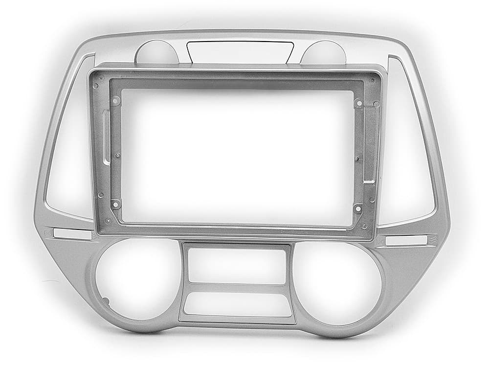 Рамка магнитолы 9" на HYUNDAI i-20 2009-2012 С климат контролем
