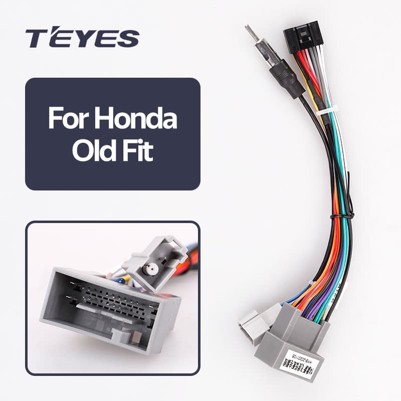 Разъем-переходник 16 pin для подключения Android магнитолы для HONDA 2008+ (Type 2)