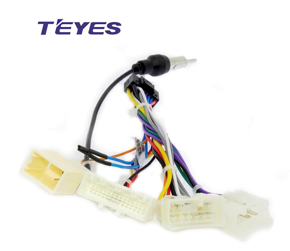 Разъем-переходник 16 pin для подключения Android магнитолы для TOYOTA 2012+ / LEXUS 2012+ / DAIHATSU 2012+ (Type 1)