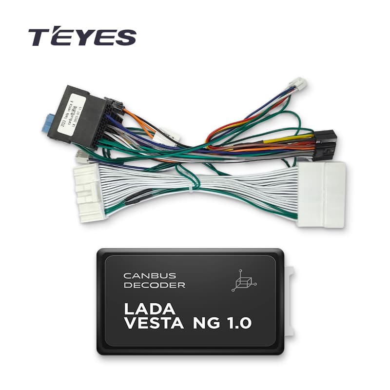 Разъем-переходник 16 pin с Canbus 1.0 для подключения Android магнитолы в Lada Vesta NG (Лада Веста НГ) (2023+)