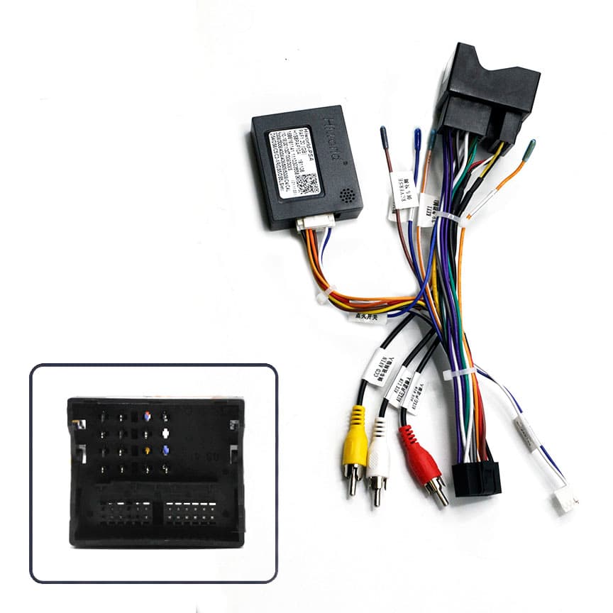 Разъем-переходник 16 pin для подключения Android магнитолы для VOLKSWAGEN Touareg 11-17 (CANBUS)