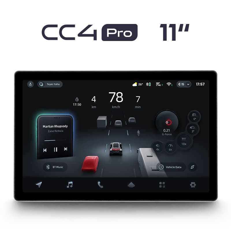 Головное устройство TEYES CC4 Pro | 11" | 8/128 Gb
