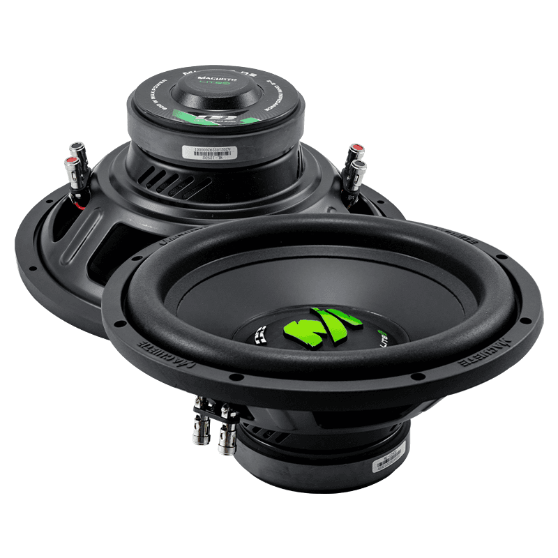 Активный сабвуфер Alphard ML-12S D2 (600 Вт) AMP Helix 250w + межблочный кабель