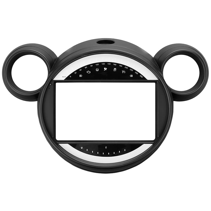 Установочный комплект магнитолы Android (рамка 9" + проводка) для Mini Cooper 2010-2016 (F2)