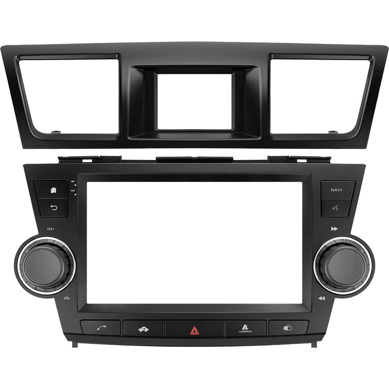 Установочный комплект Р+П 9" для Toyota Highlander 2 XU40 【F3】【9 inch】 2007-2013