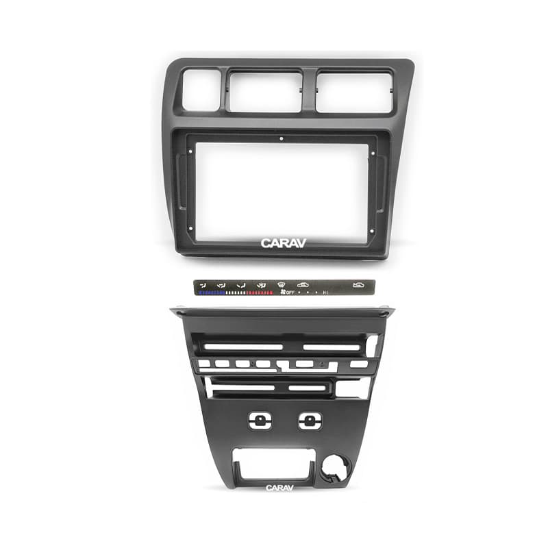 Рамка магнитолы 9" на TOYOTA Corolla, Sprinter 1991-1995 Правый руль (Авто с кондиционером)