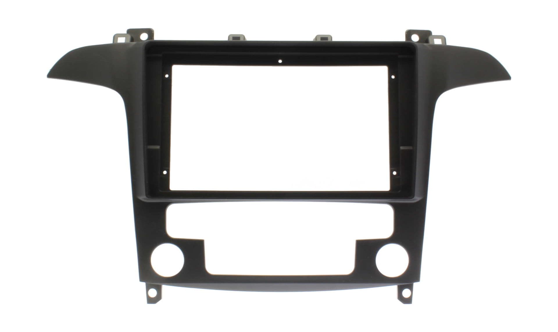Рамка переходная для магнитолы 9.0" (цв.Черный) на FORD S-Max 2006-2015 Климат