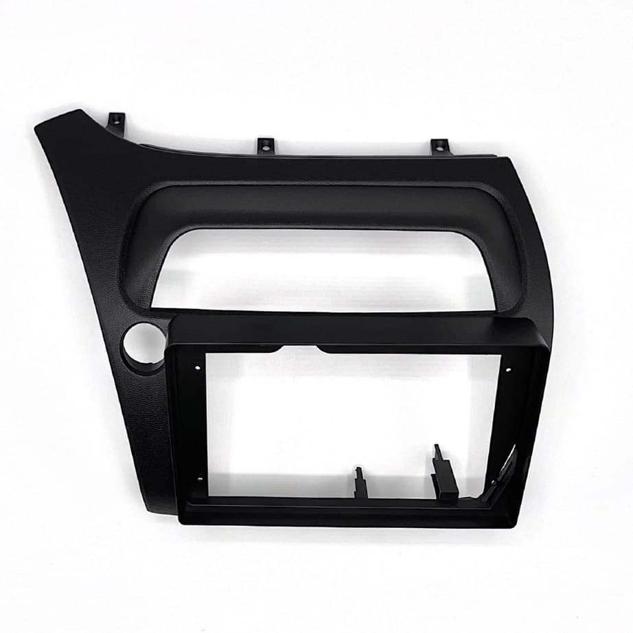 Рамка переходная для магнитолы 9.0" (цв.Черный) на HONDA Civic Hatchback 2006-2011 Левый руль