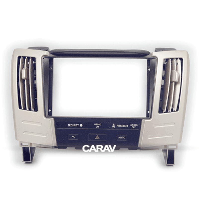 Рамка магнитолы 9" на LEXUS RX-300, 330, 350, 400h 2003-2009 / TOYOTA Harrier 2003-2012 Ver.2