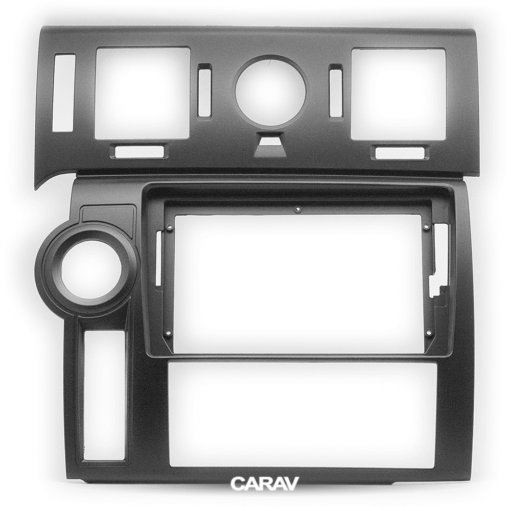 Рамка магнитолы 9" на HUMMER H2 2008-2009 Руль слева