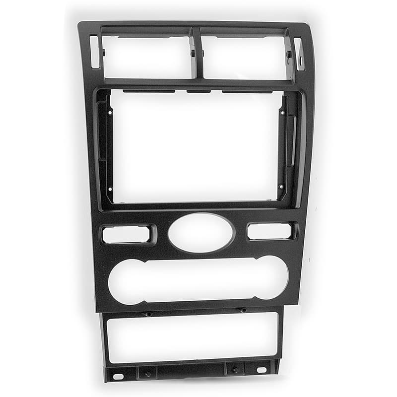 Рамка переходная для магнитолы 9" на FORD Mondeo 2002-2007 С окошком для часов