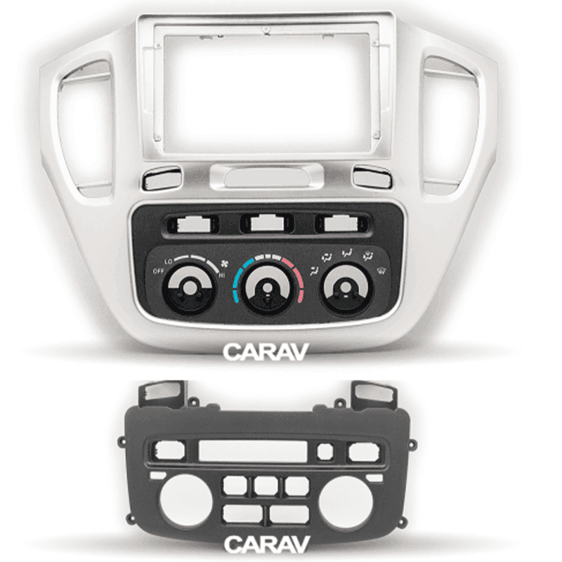 Рамка магнитолы 9" на TOYOTA Highlander 2001-2007 Ver.2