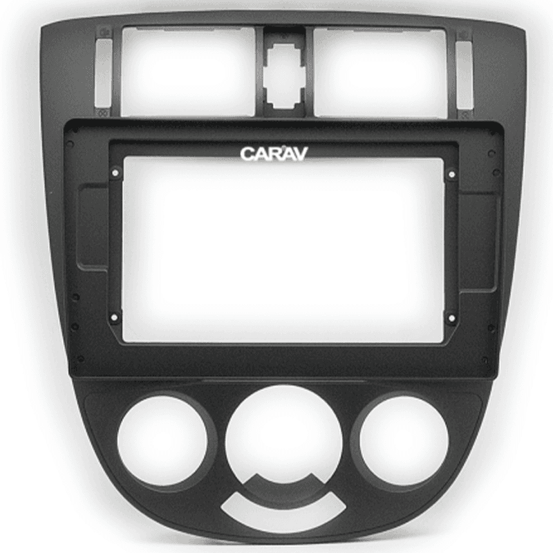 Рамка магнитолы 10" на CHEVROLET Lacetti 2004-2013, Nubira,Optra 2004-2008; Aveo 2004-2006 / SUZUKI Forenza,Verona 2004-2008 / BUICK Excelle 2004-2008 / HOLDEN Viva 2005-2009 / RAVON Gentra 2015-2018 Без климат контроля