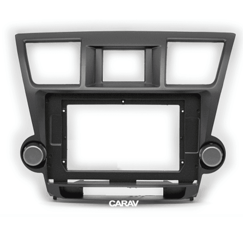 Рамка магнитолы 10" на TOYOTA Highlander 2008-2013, Kluger 2008-2014 Ver.2