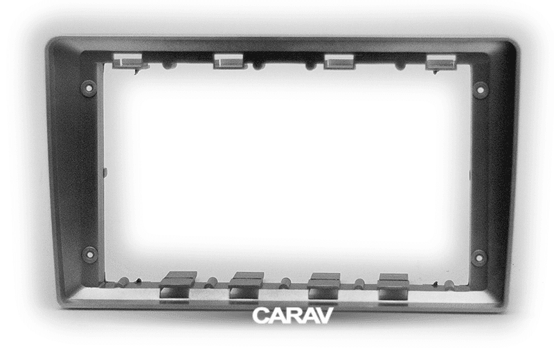 Рамка магнитолы 9" на VOLKSWAGEN Passat (B5) 1996-2005, Bora 1998-2006, Golf IV 1998-2003, Lupo 1998-2005, Polo 1999-2009 / SKODA Fabia 1999-2003, Octavia 1996-2004, SuperB 2002-2008 / SEAT Arosa 1997-2004, Ibiza 2002-2008