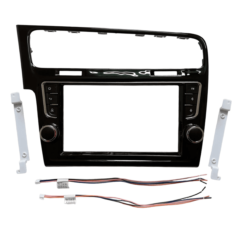 Рамка магнитолы 9" на VOLKSWAGEN Golf 7 2012-2021 Руль слева
