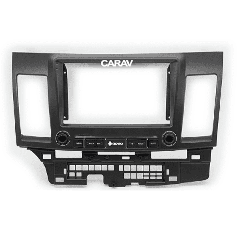 Рамка магнитолы 9" на MITSUBISHI Lancer Х 2007-2017, Galant Fortis 2007-2015 / PROTON Inspira 2010-2015 С кнопками