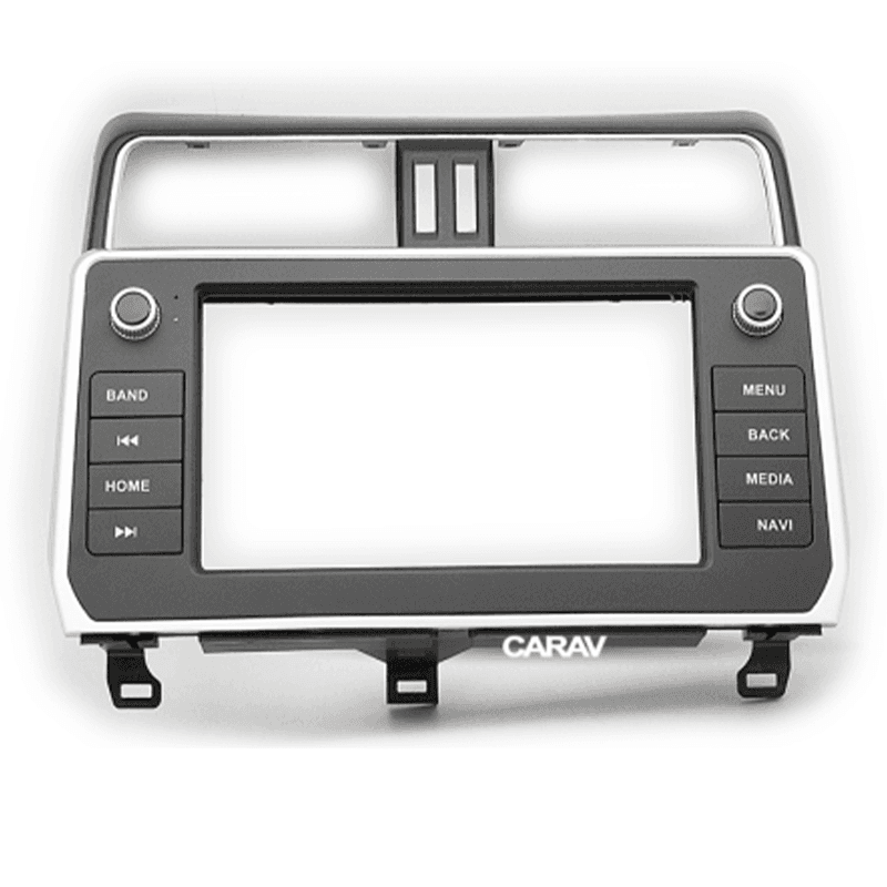 Рамка магнитолы 9" на TOYOTA Land Cruiser Prado (150) 2017-2020 С кнопками