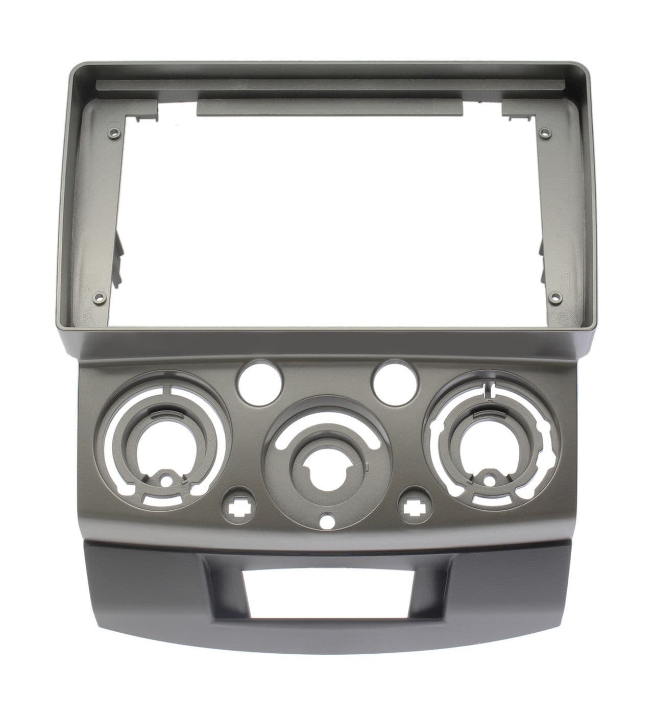 Рамка переходная для магнитолы 9.0" (цв.Серебро) на FORD Ranger 2006-2011, Everest 2006-2013 / MAZDA BT-50 2006-2011