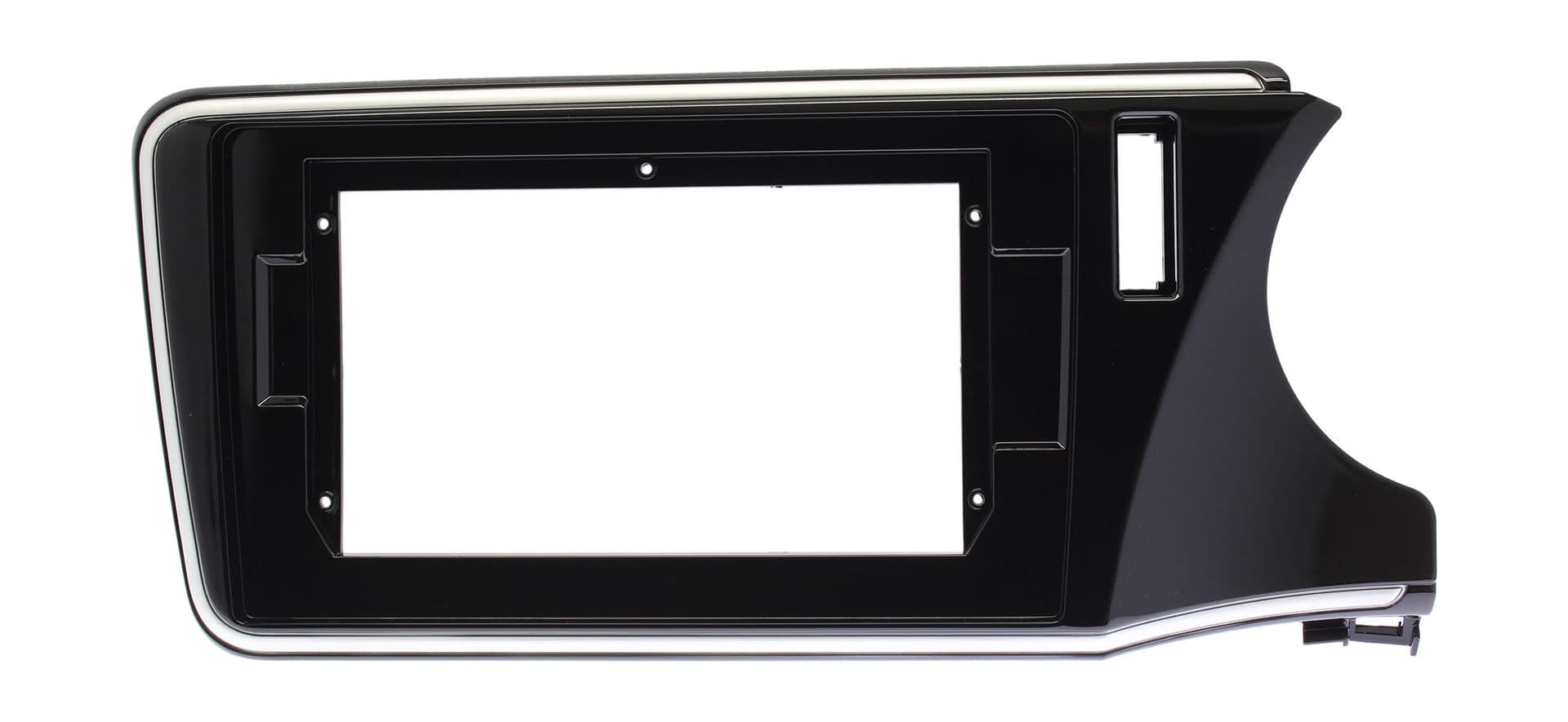 Рамка магнитолы 10" на HONDA City, Ballade, Grace 2014+; Greiz 2015+ Руль справа / Без SRS