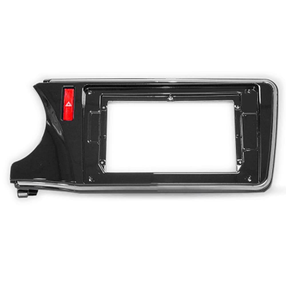 Рамка переходная для магнитолы 10.2" (цв.Глянцевый Черный) на HONDA City, Ballade, Grace 2014+; Greiz 2015+ Левый руль / без SRS