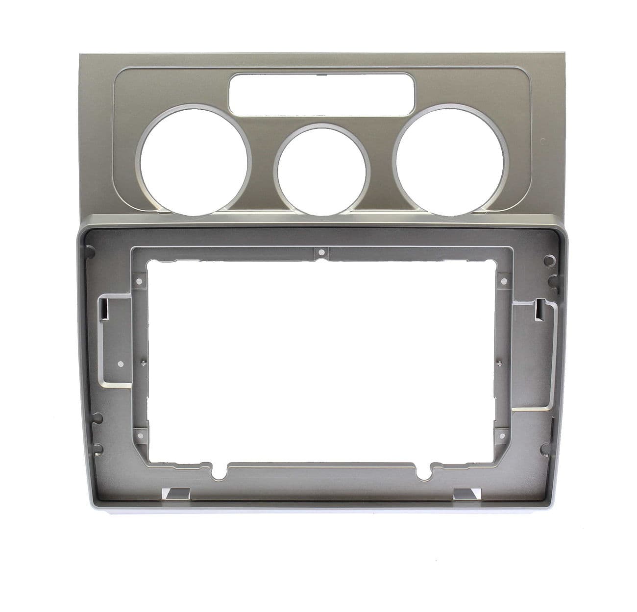 Рамка магнитолы 10" на VOLKSWAGEN Touran 2003-2015 Без климат контроля