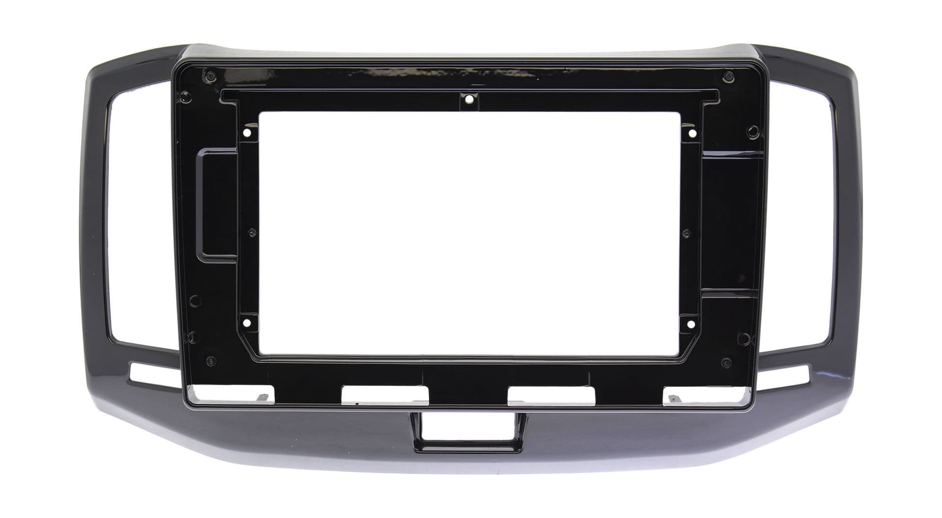 Рамка переходная для магнитолы 10.2" (цв.Глянцевый Черный) на CHERY Bonus, E3, A19 2013-2017
