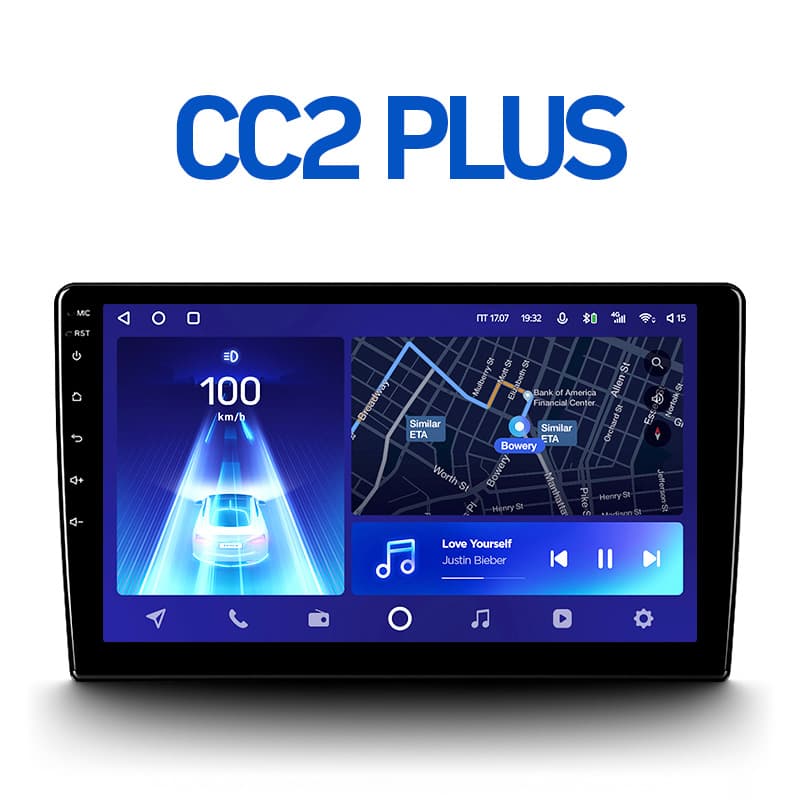 Магнитола TEYES CC2 Plus 4/32 9" для Citroen Jumpy III 3 SpaceTourer 1 2016-2021