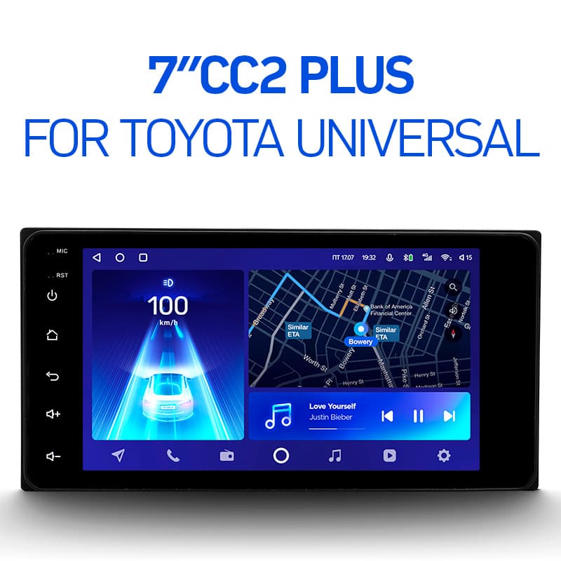 Головное устройство TEYES CC2 PLUS 2-din toyota | 7" | 4/64 Gb