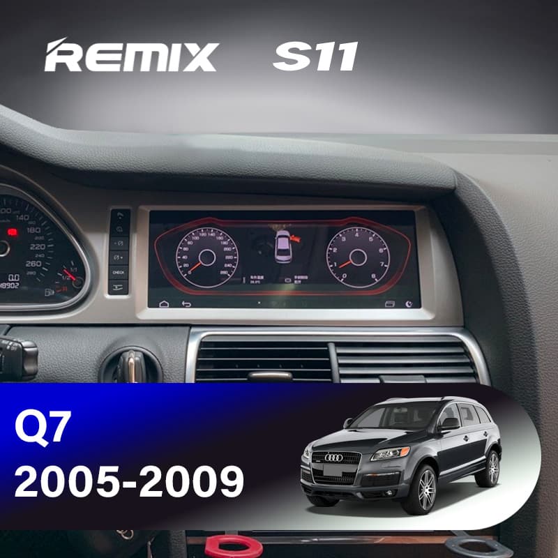 Мультимедийное устройство 10.25" Android 12 4+64 Gb для AUDI Q7 2005-2009
