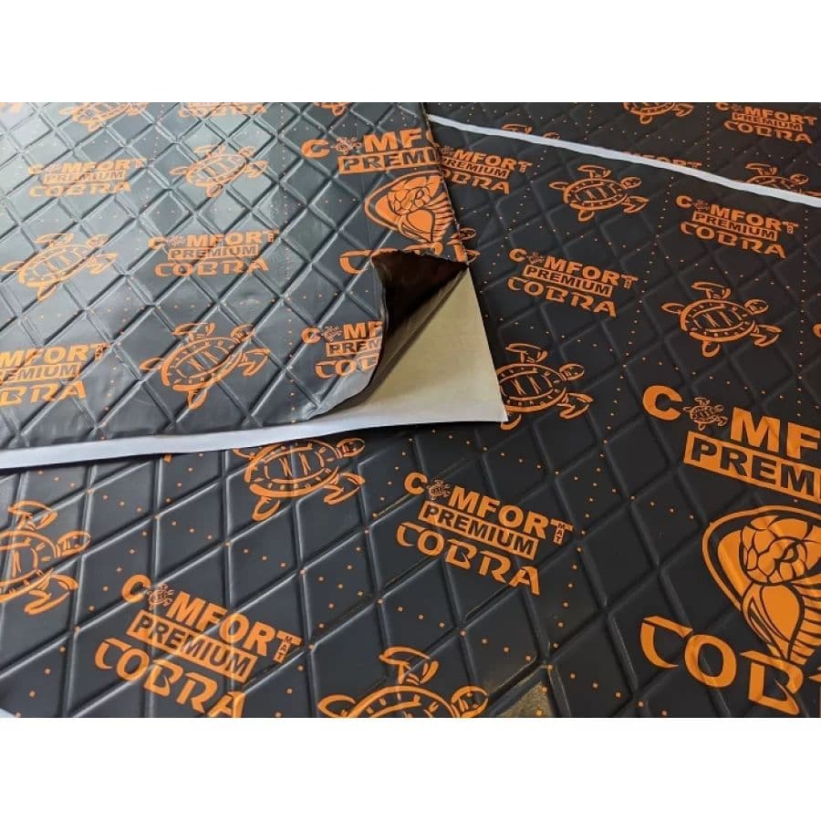 Виброизоляция Comfort mat Dark Cobra