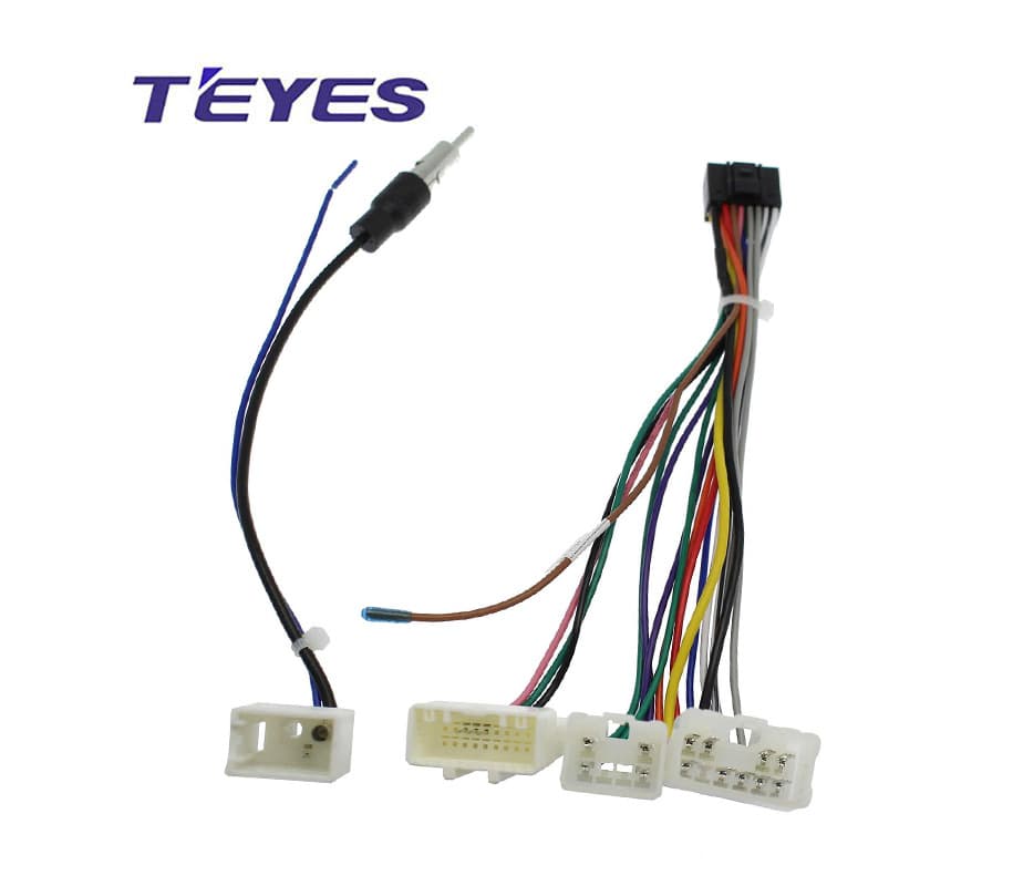 Разъем-переходник 16 pin для подключения Android магнитолы для TOYOTA 1984-2005 / LEXUS / DAIHATSU (Type 2)