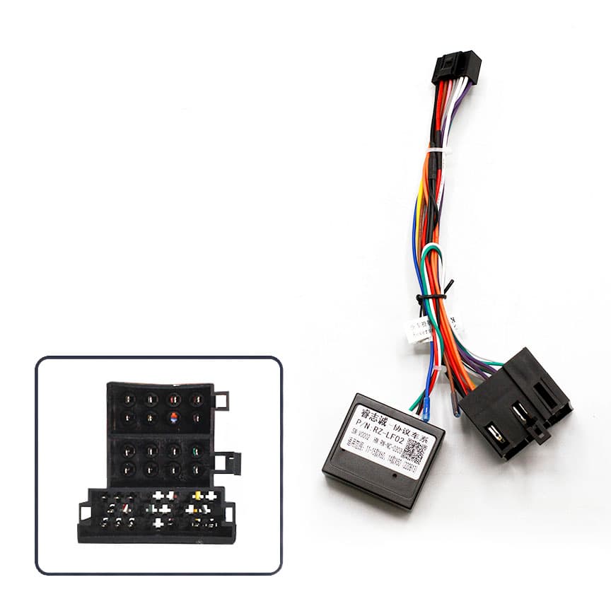 Разъем-переходник 16 pin для подключения Android магнитолы для LIFAN c CANBUS