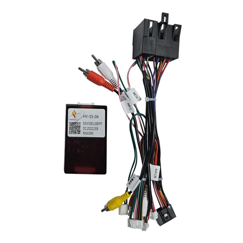 Проводка питания ISO (4RCA + под Can + камера) для Hyundai / Kia